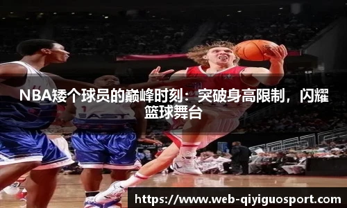 NBA矮个球员的巅峰时刻：突破身高限制，闪耀篮球舞台